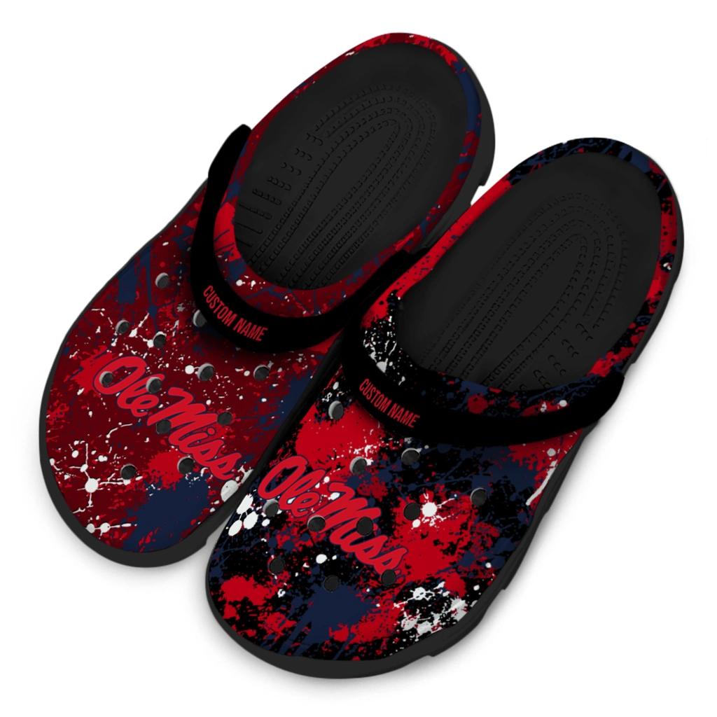 ole-miss-rebels-clog-custom-splatter-splash-red-black-latest-model.webp