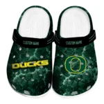 Oregon Ducks Clogs - Custom Cracked Energy Green Black 1 oregon-ducks-clog-custom-cracked-energy-green-black-best-selling.webp