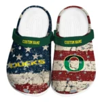 oregon-ducks-clog-personalized-distressed-stripes-green-red-blue-best-selling.webp