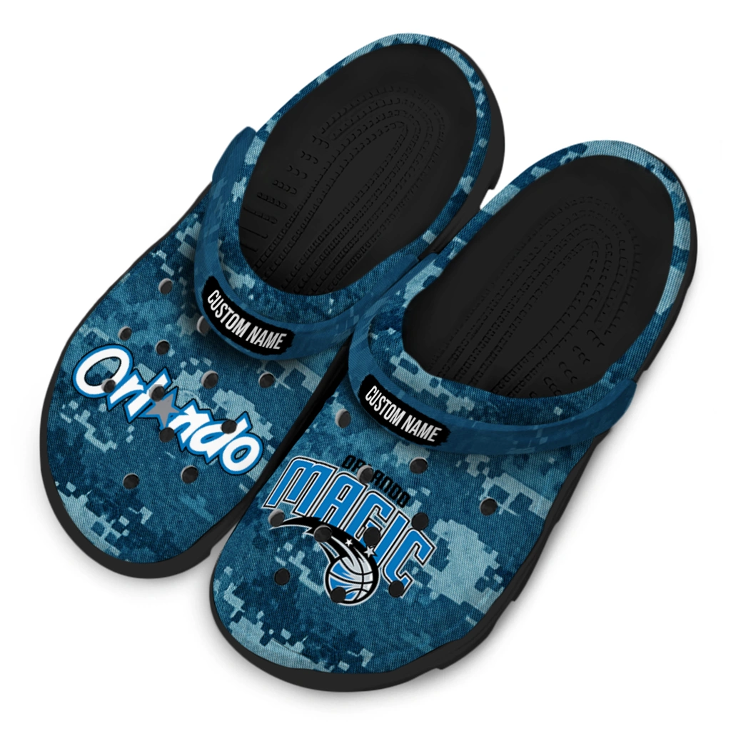 orlando-magic-clog-customized-digital-camo-blue-latest-model.webp