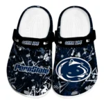 Penn State Nittany Lions Clogs - Personalized Graffiti Burst Blue Black 1 penn-state-nittany-lions-clog-personalized-graffiti-burst-blue-black-best-selling.webp