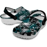 philadelphia-eagles-clog-customized-splatter-splash-green-black-best-selling.webp