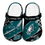 philadelphia-eagles-clog-personalized-checkered-streaks-green-black-best-selling.webp