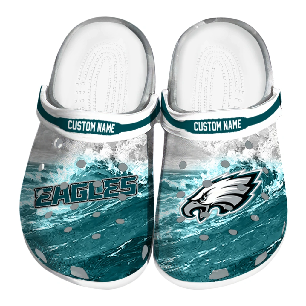 philadelphia-eagles-clog-personalized-wave-swirl-green-white-best-selling.webp philadelphia eagles clog personalized wave swirl green white best selling