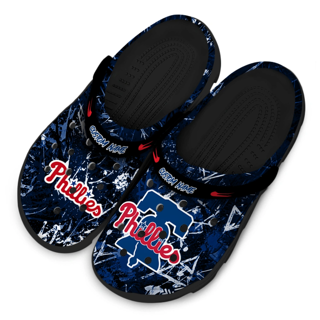 philadelphia-phillies-clog-custom-graffiti-burst-blue-black-latest-model.webp