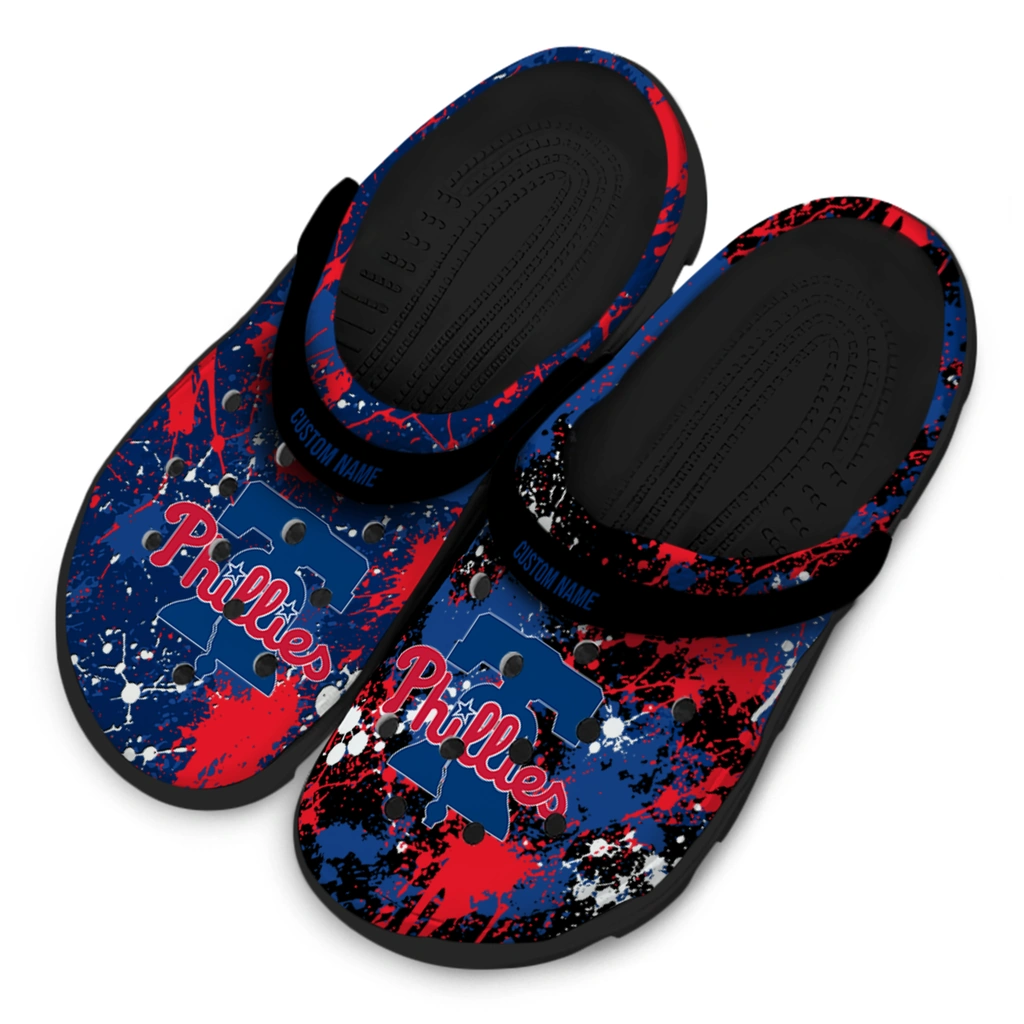 philadelphia-phillies-clog-personalized-splatter-splash-blue-black-latest-model.webp