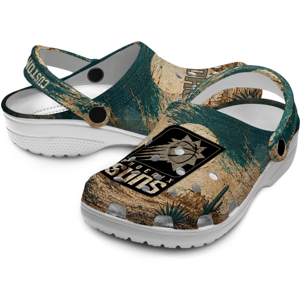 phoenix-suns-clog-custom-cracked-landscape-fir-green-beige-high-quality.webp