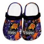 Phoenix Suns Clogs - Customized Splatter Splash Purple Black 1 phoenix-suns-clog-customized-splatter-splash-purple-black-best-selling.webp