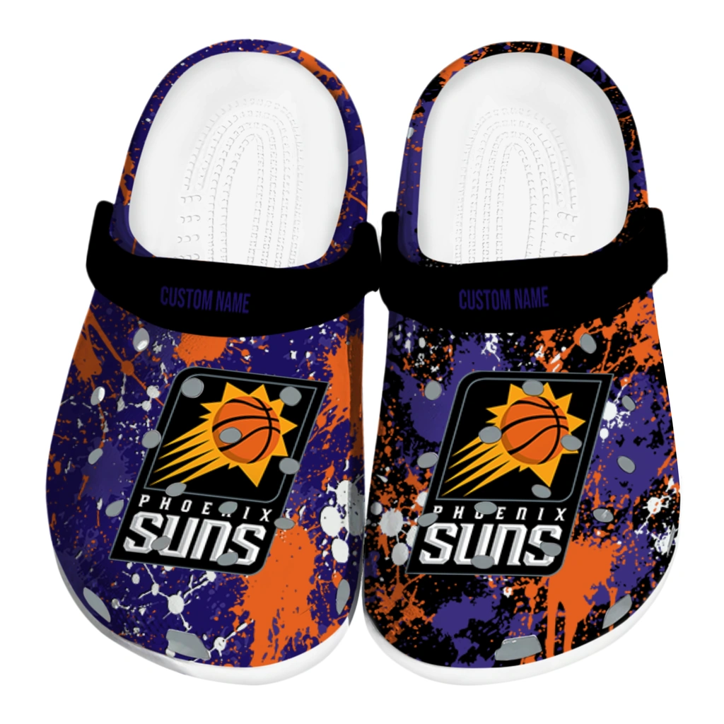 phoenix-suns-clog-customized-splatter-splash-purple-black-best-selling.webp phoenix suns clog customized splatter splash purple black best selling