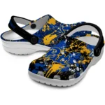 pittsburgh-panthers-clog-customized-splatter-splash-royal-blue-black-best-selling.webp