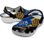 pittsburgh-panthers-clog-personalized-checkered-streaks-royal-blue-black-best-selling.webp