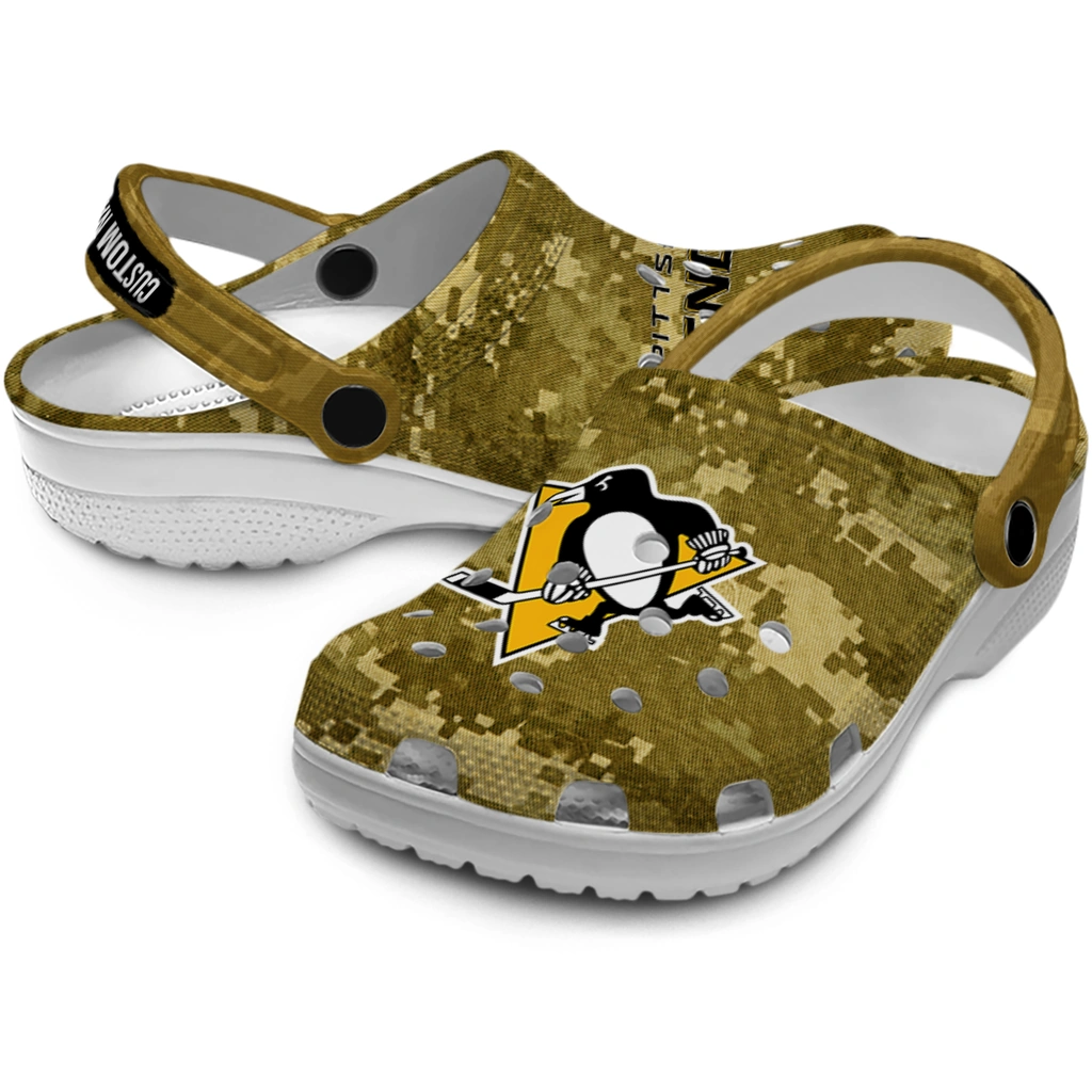 pittsburgh-penguins-clog-personalized-digital-camo-yellow-high-quality.webp