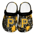 Pittsburgh Pirates Clogs - Custom Splatter Splash Black 1 pittsburgh-pirates-clog-custom-splatter-splash-black-best-selling.webp