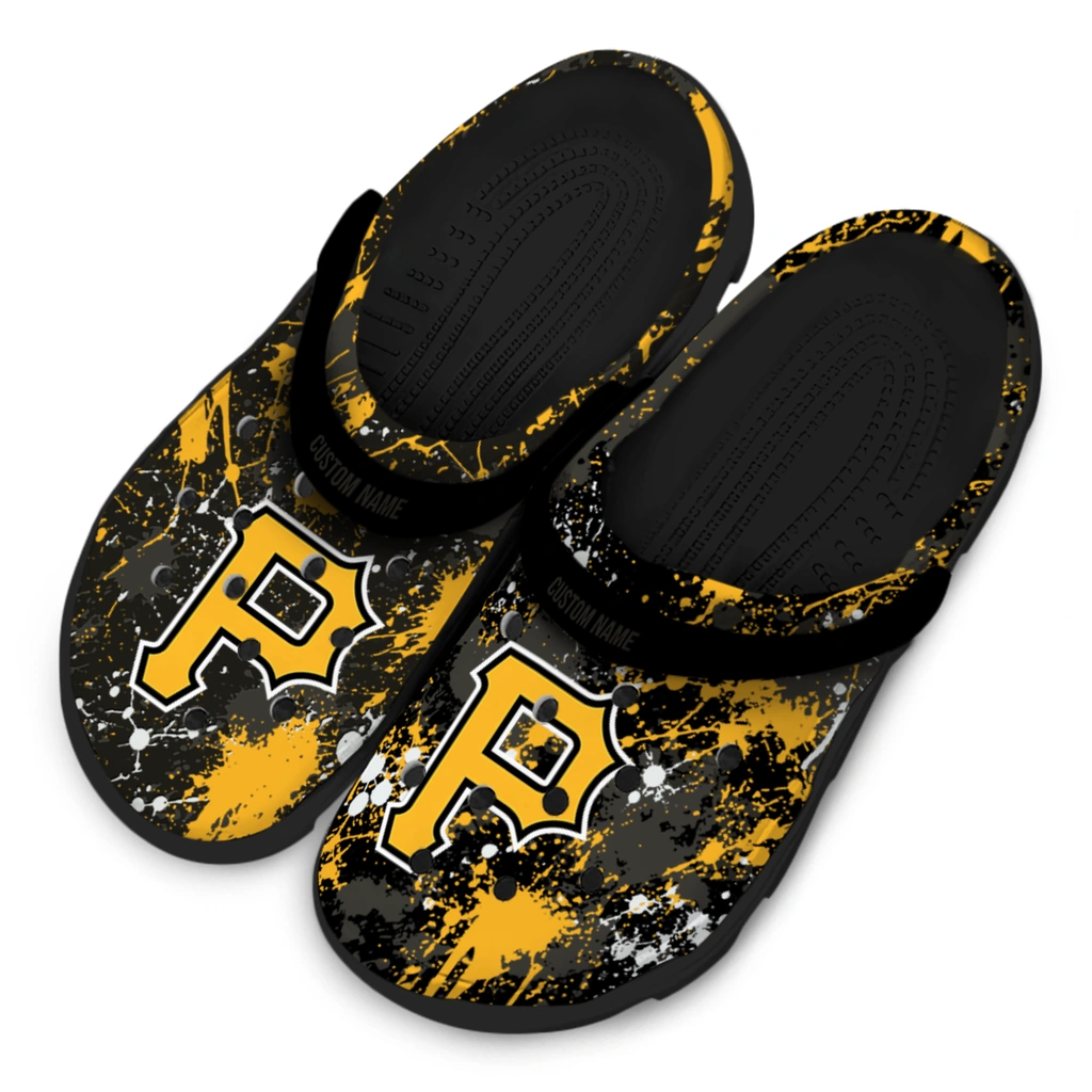 pittsburgh-pirates-clog-custom-splatter-splash-black-latest-model.webp