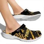 Pittsburgh Pirates Clogs – Personalized Circuit Geometry Black 1