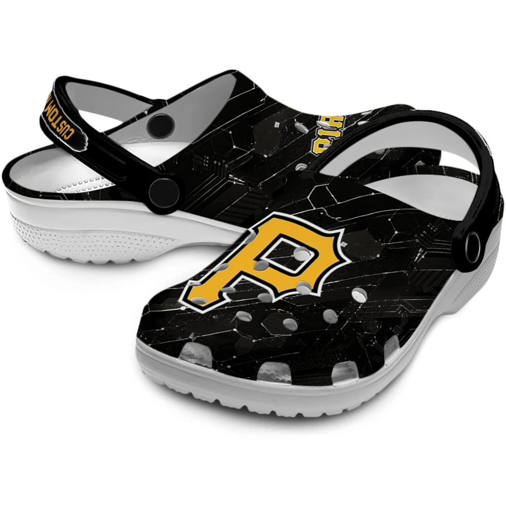 pittsburgh-pirates-clog-personalized-circuit-geometry-black-high-quality.webp