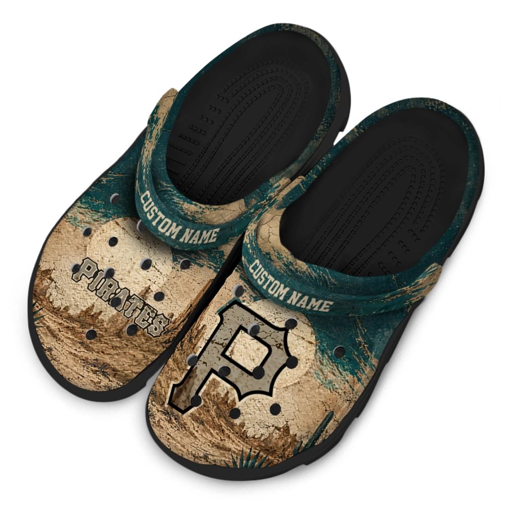 pittsburgh-pirates-clog-personalized-cracked-landscape-fir-green-beige-latest-model.webp