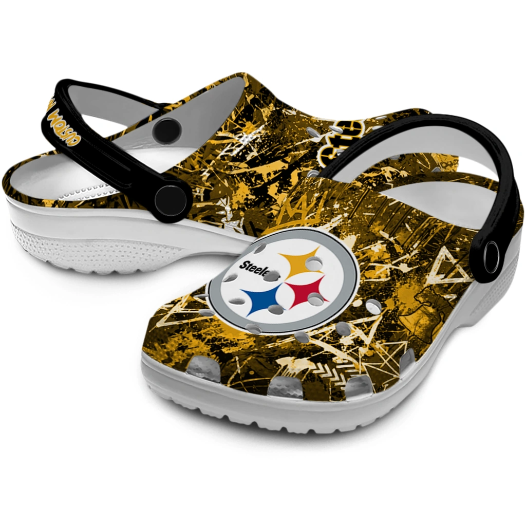 pittsburgh-steelers-clog-custom-graffiti-burst-gold-black-high-quality.webp