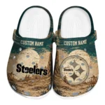 Pittsburgh Steelers Clogs - Customized Cracked Landscape Fir Green Beige 1 pittsburgh-steelers-clog-customized-cracked-landscape-fir-green-beige-best-selling.webp