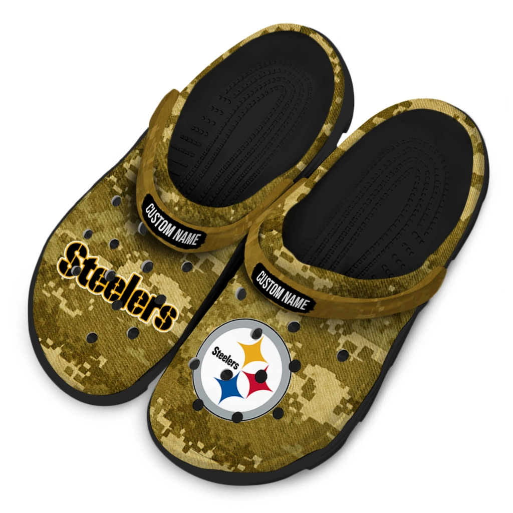 pittsburgh-steelers-clog-customized-digital-camo-gold-latest-model.webp
