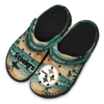 pittsburgh-steelers-clog-personalized-wave-scene-fir-green-best-selling.webp