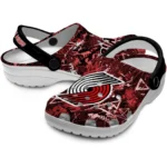portland-trail-blazers-clog-custom-graffiti-burst-red-black-best-selling.webp