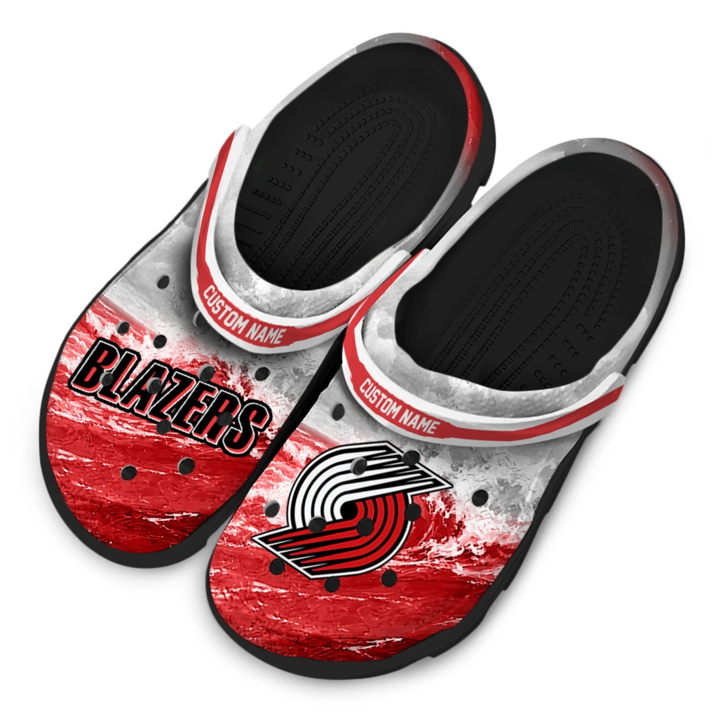 portland-trail-blazers-clog-custom-wave-swirl-red-white-latest-model.webp