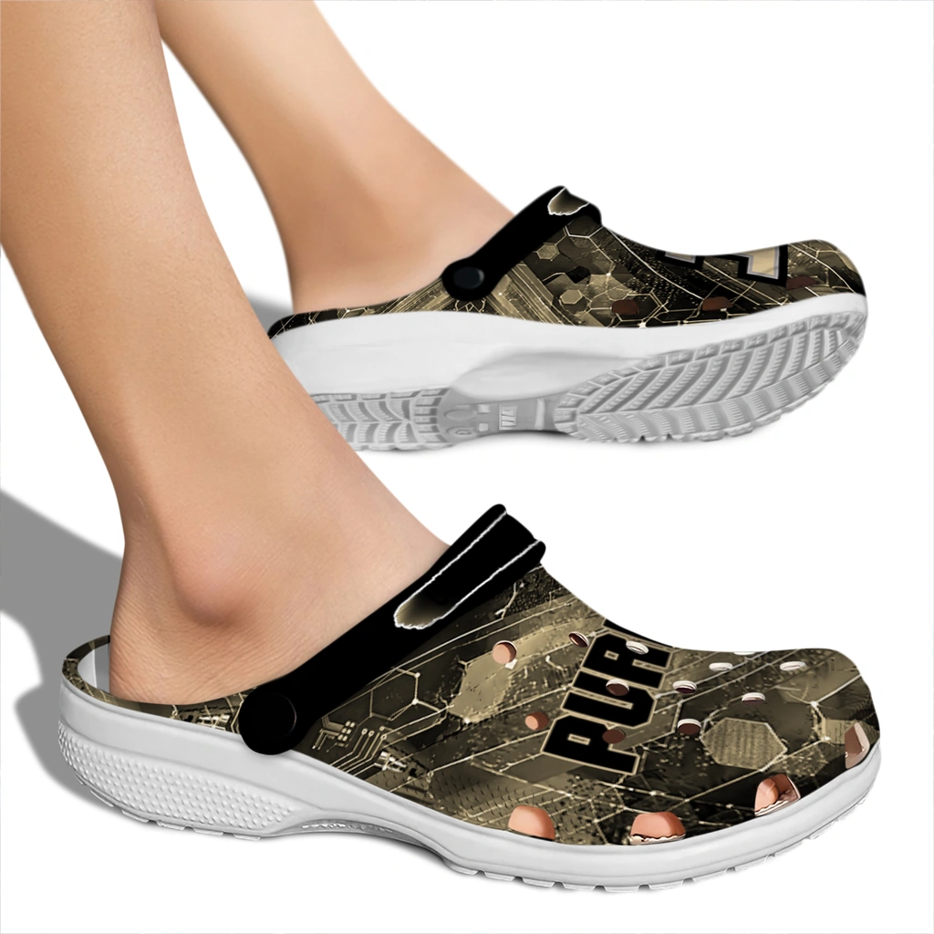 purdue-boilermakers-clog-customized-circuit-geometry-gold-black-fashion-forward.webp