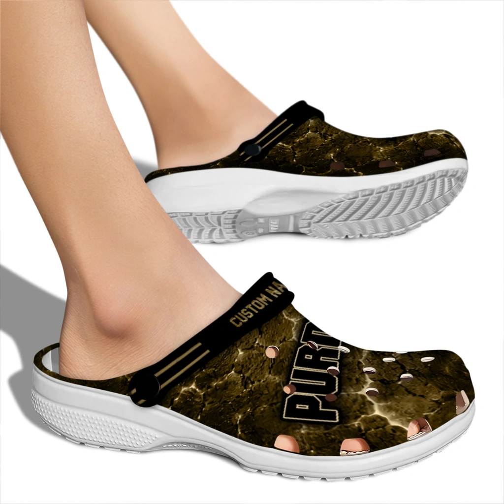 purdue-boilermakers-clog-personalized-cracked-energy-gold-black-fashion-forward.webp