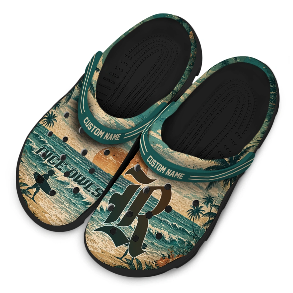 rice-owls-clog-personalized-wave-scene-fir-green-latest-model.webp