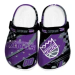 sacramento-kings-clog-customized-checkered-streaks-purple-black-best-selling.webp