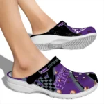 sacramento-kings-clog-customized-checkered-streaks-purple-black-best-selling.webp