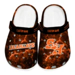 Sam Houston Bearkats Clogs - Custom Cracked Energy Orange Black 1 sam-houston-bearkats-clog-custom-cracked-energy-orange-black-best-selling.webp
