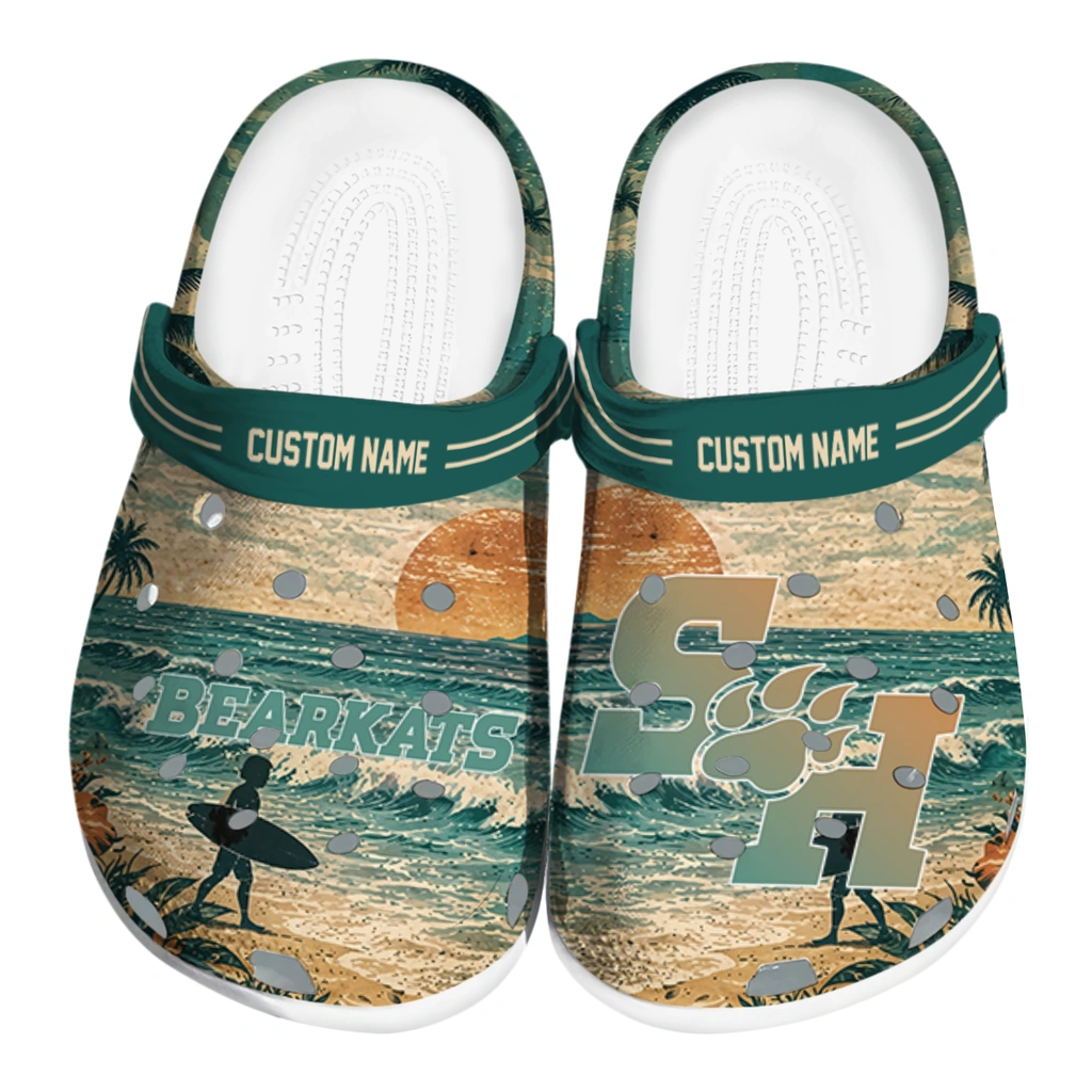 sam-houston-bearkats-clog-custom-wave-scene-fir-green-best-selling.webp sam houston bearkats clog custom wave scene fir green best selling