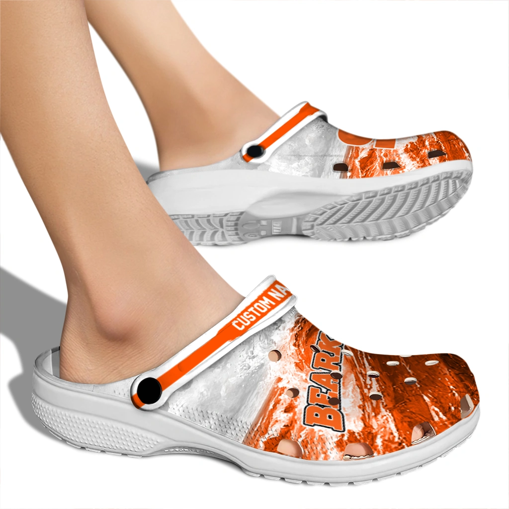 sam-houston-bearkats-clog-customized-wave-swirl-orange-white-fashion-forward.webp