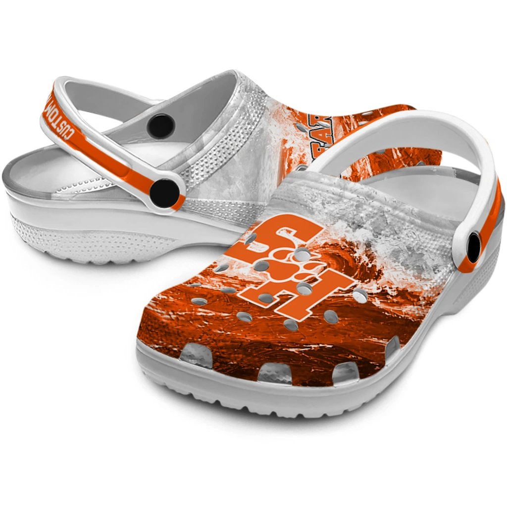 sam-houston-bearkats-clog-customized-wave-swirl-orange-white-high-quality.webp
