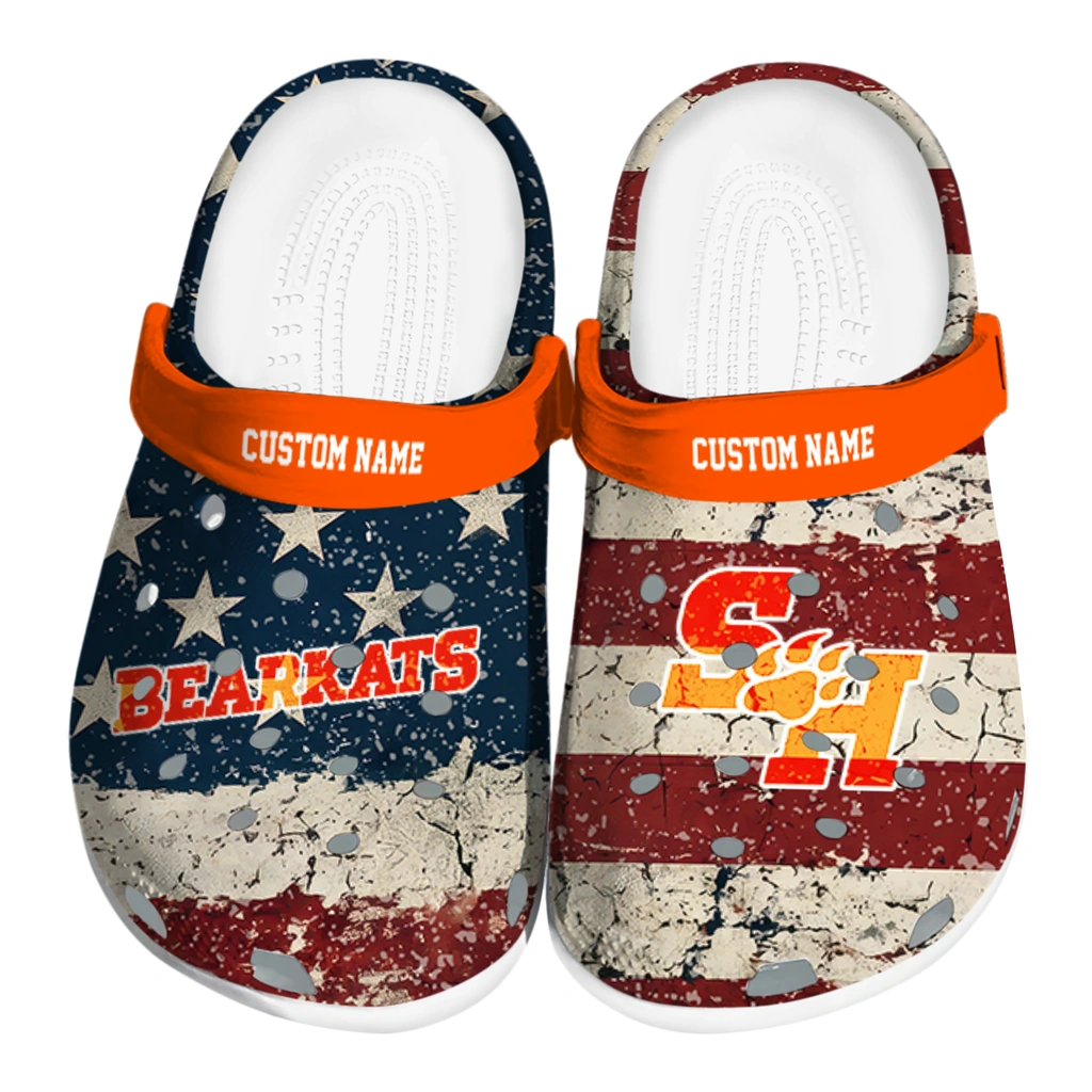 sam-houston-bearkats-clog-personalized-distressed-stripes-orange-red-blue-best-selling.webp sam houston bearkats clog personalized distressed stripes orange red blue best selling