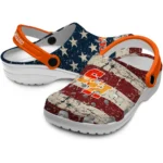sam-houston-bearkats-clog-personalized-distressed-stripes-orange-red-blue-best-selling.webp