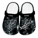 San Antonio Spurs Clogs - Customized Splatter Splash Silver Black 1 san-antonio-spurs-clog-customized-splatter-splash-silver-black-best-selling.webp