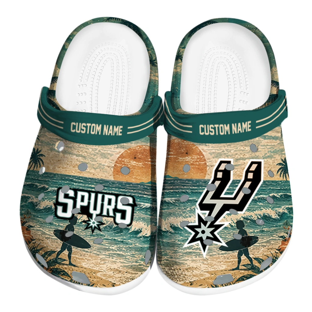 san-antonio-spurs-clog-customized-wave-scene-fir-green-best-selling.webp san antonio spurs clog customized wave scene fir green best selling