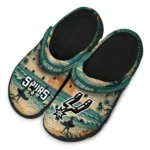 san-antonio-spurs-clog-customized-wave-scene-fir-green-best-selling.webp