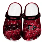 san-diego-state-aztecs-clog-custom-cracked-energy-red-black-best-selling.webp