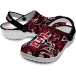 san-diego-state-aztecs-clog-customized-graffiti-burst-red-black-best-selling.webp