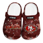 San Francisco 49ers Clogs - Personalized Digital Camo Red 1 san-francisco-49ers-clog-personalized-digital-camo-red-best-selling.webp