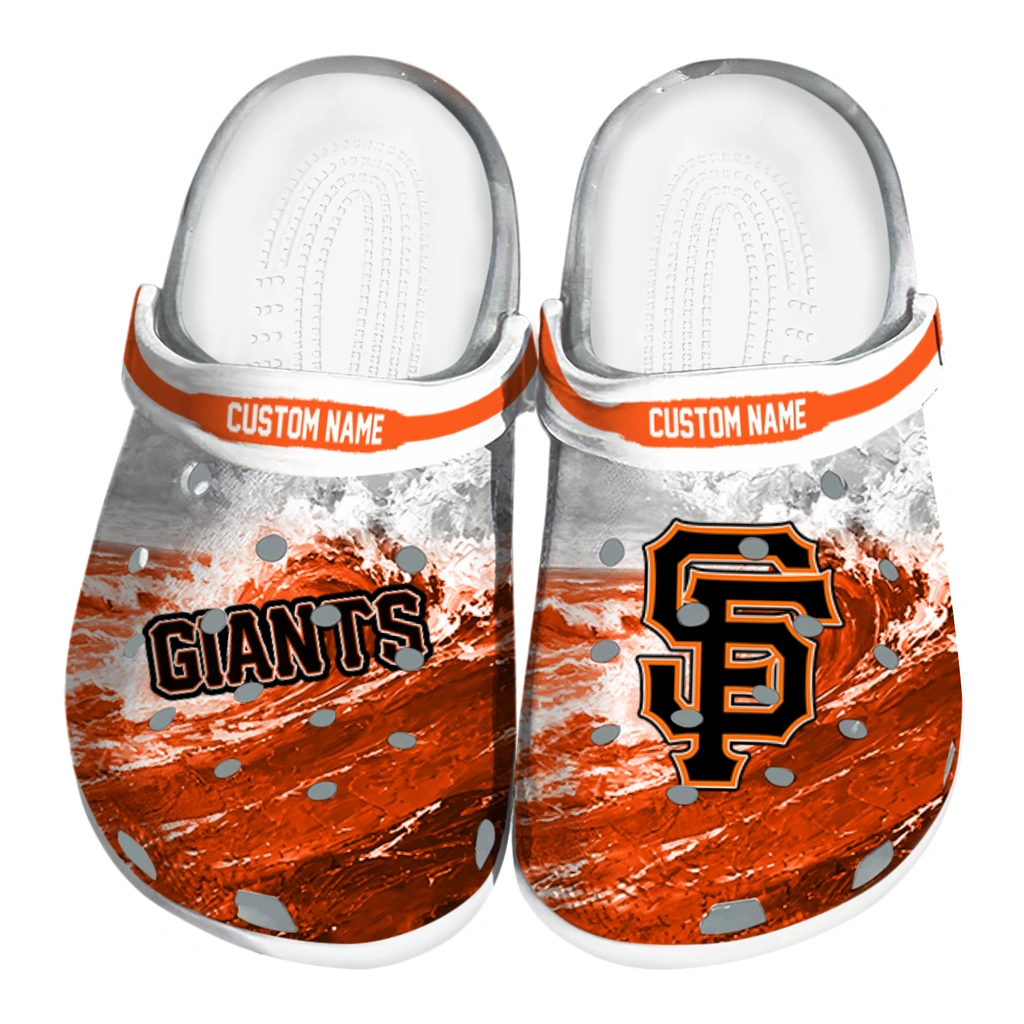 san-francisco-giants-clog-custom-wave-swirl-orange-white-best-selling.webp san francisco giants clog custom wave swirl orange white best selling
