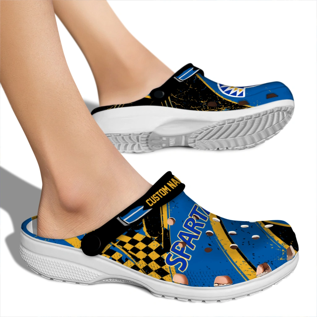 san-jose-state-spartans-clog-custom-checkered-streaks-blue-black-fashion-forward.webp
