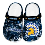 san-jose-state-spartans-clog-custom-graffiti-burst-blue-black-best-selling.webp