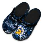 san-jose-state-spartans-clog-custom-graffiti-burst-blue-black-best-selling.webp