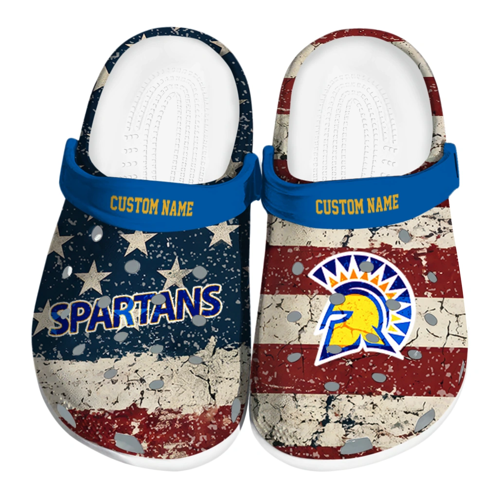 san-jose-state-spartans-clog-customized-distressed-stripes-blue-red-blue-best-selling.webp san jose state spartans clog customized distressed stripes blue red blue best selling