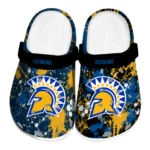 San Jose State Spartans Clogs - Personalized Splatter Splash Blue Black 1 san-jose-state-spartans-clog-personalized-splatter-splash-blue-black-best-selling.webp